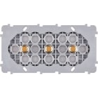 MODELEC - Mécanisme Renforce Dore Double Horizontale 3 Poussoirs Push