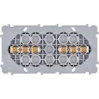 MODELEC - Mécanisme Renforce Dore Double Horizontale 6 Poussoirs Push