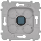 MODELEC - Méca modul KNX T +1 bouton carré BLEURL pour façade simple