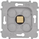MODELEC - Méca modul KNX T +1 bouton carré LAITSABL pour façade simple