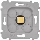 MODELEC - Méca modul KNX T +1 bouton carré LAITMIRO pour façade simple
