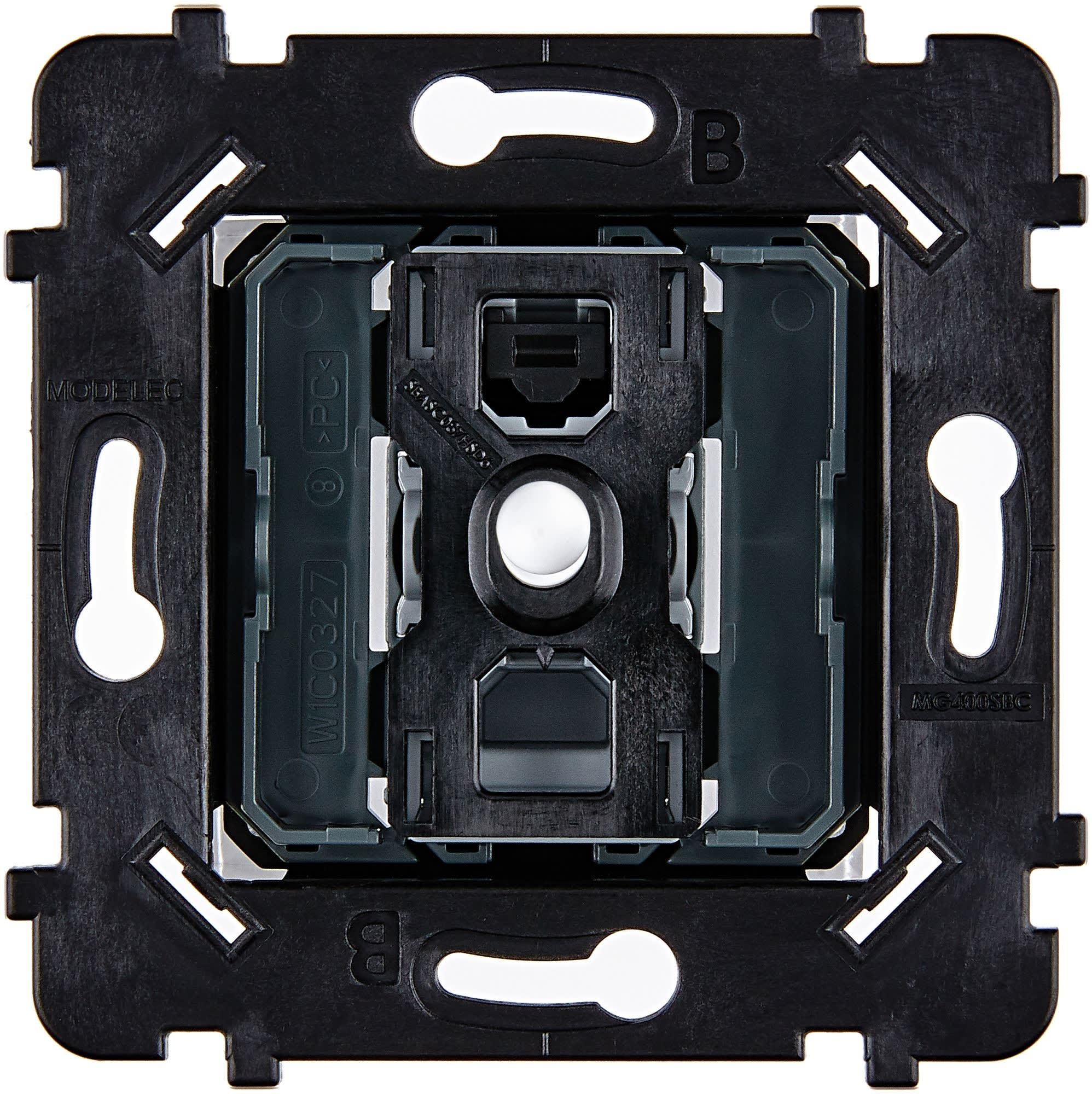 MODELEC - Mécanisme Va Et Vient Ou Poussoir Blanc Pour Collection Desir Et Karo