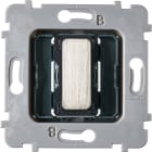 MODELEC - Mécanisme Plat Bouton Permutateur Pour Collection M Nickel Brosse