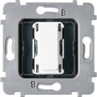 MODELEC - Mécanisme Plat Bouton Permutateur Pour Collection M Blanc