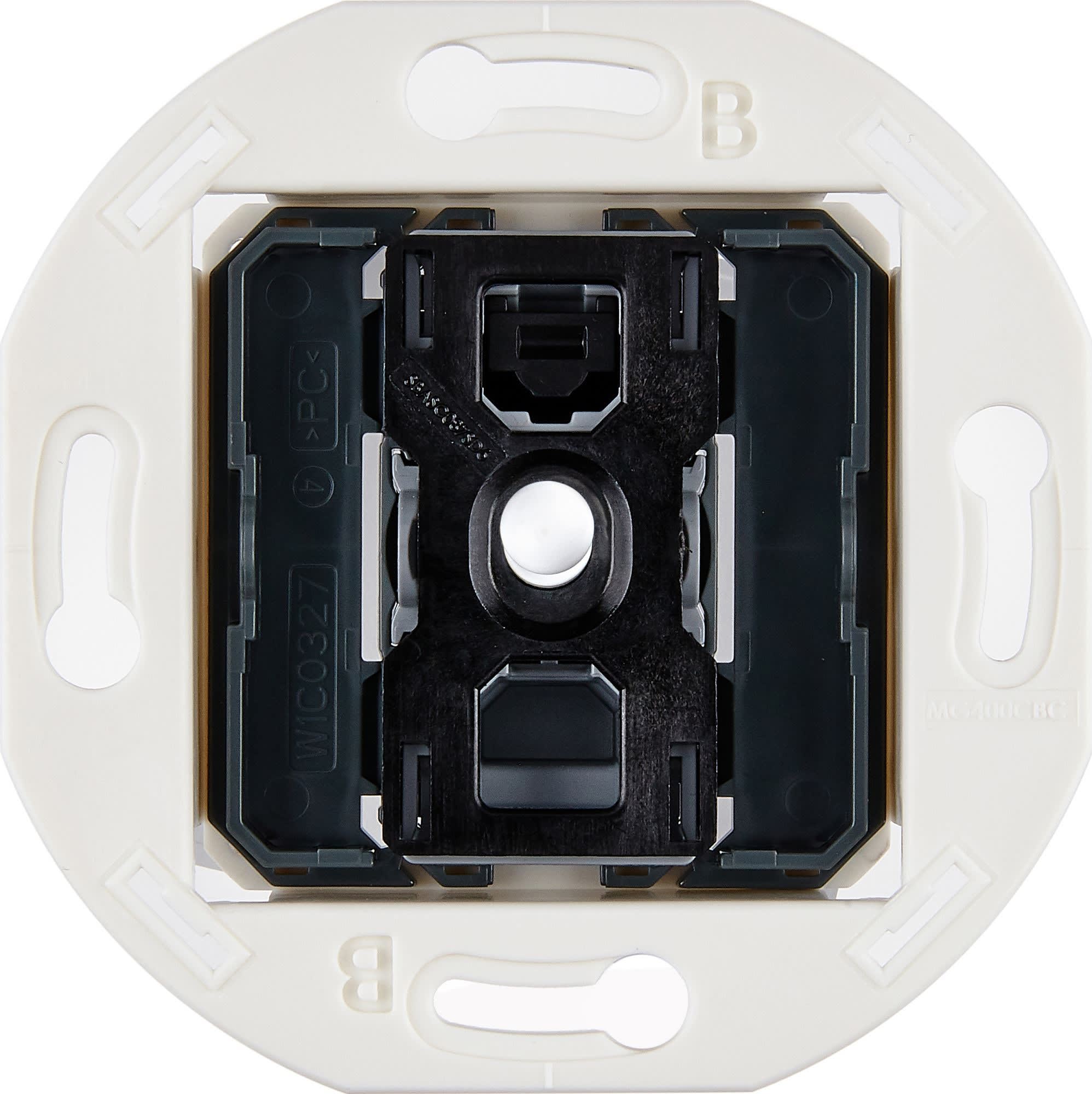 MODELEC - Mécanisme Va Et Vient Ou Poussoir Blanc Pour Collection Iris