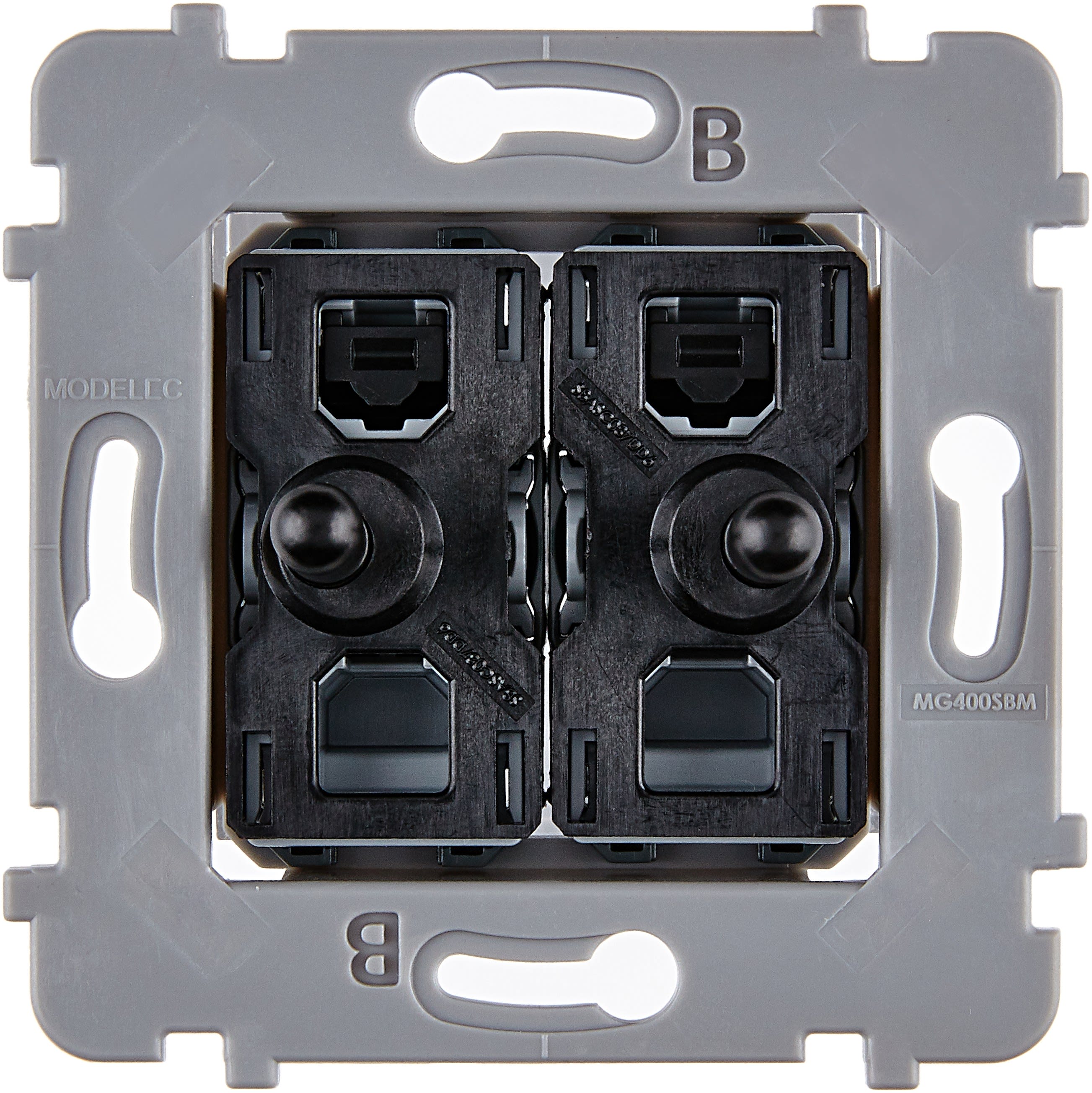 MODELEC - Mécanisme Volet Roulant Poussoir Noir Pour Collection Confidence