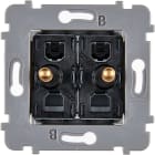 MODELEC - Mécanisme 2 Vv Et/Ou Poussoir Dore Pour Collection Confidence