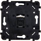 MODELEC - Mécanisme Rj45 Cat6A Blinde Noir Pour Collection Desir, Hitera Et Karo