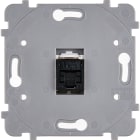 MODELEC - Mécanisme Rj45 Cat6A Blinde Noir Pour Collection Confidence
