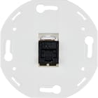 MODELEC - Mécanisme Rj45 Cat6A Blinde Noir Pour Collection Iris