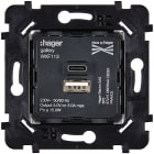 MODELEC - Mécanisme Chargeur Usb A+C 2Port 5V-3A Pour Collection Desir, Hitera Et Karo