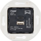 MODELEC - Mécanisme Chargeur Usb A+C 2Port 5V-3A Pour Collection Iris