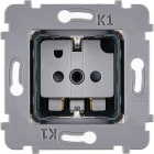 MODELEC - Mécanisme Schuko 2Poles+T Pour Collection Confidence