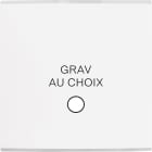 MODELEC - Façade Confidence Laiton Blanc Simple Guinu Magnetique