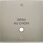 MODELEC - Façade Confidence Laiton Nickel Satine Simple Guinu Vis