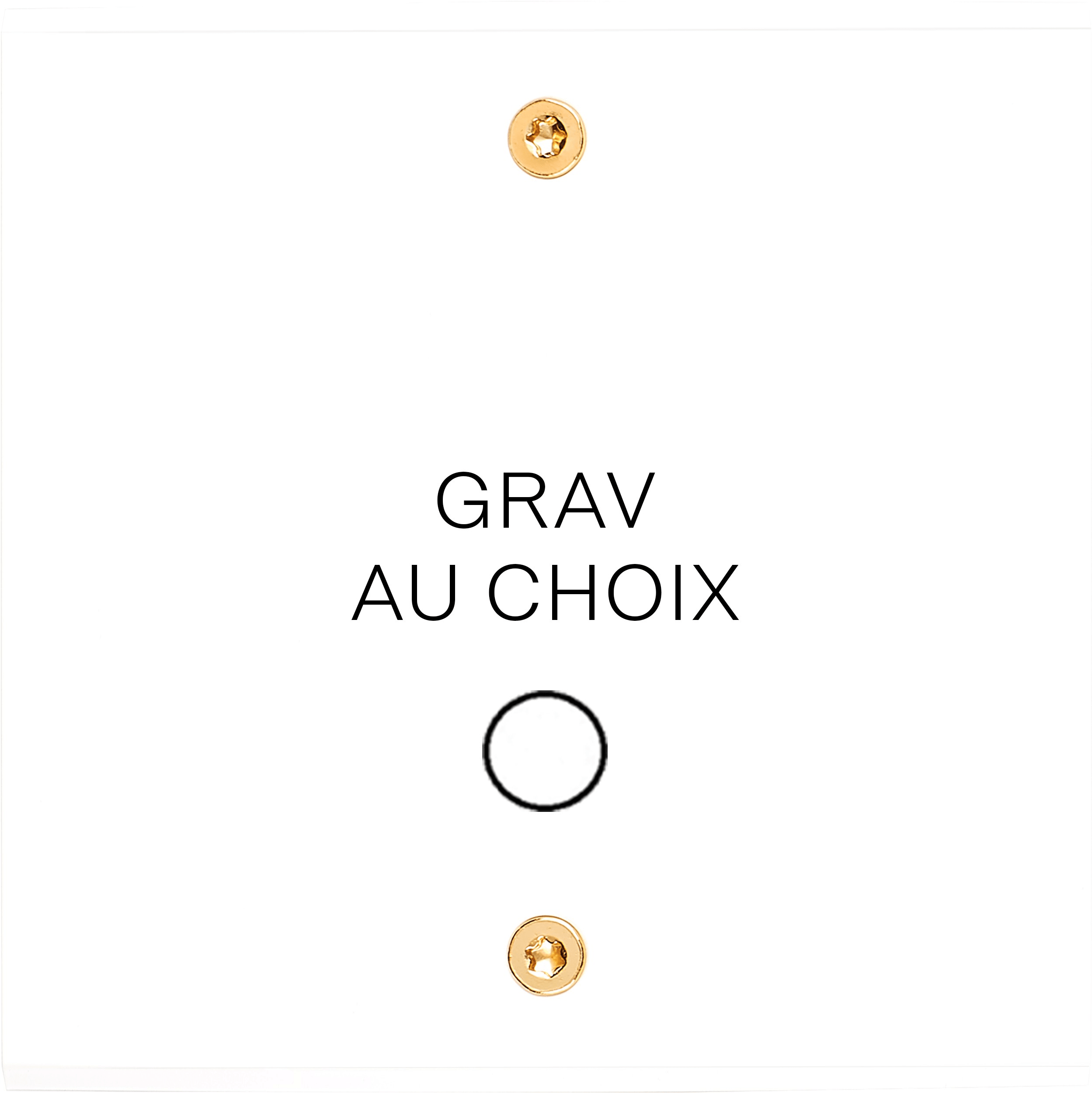 MODELEC - Façade Confidence Laiton Blanc Email Simple Guinu Vis