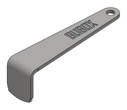 MODELEC - Accessoire pour Prise de sol étanche BUBOX INB CLEF FENTE