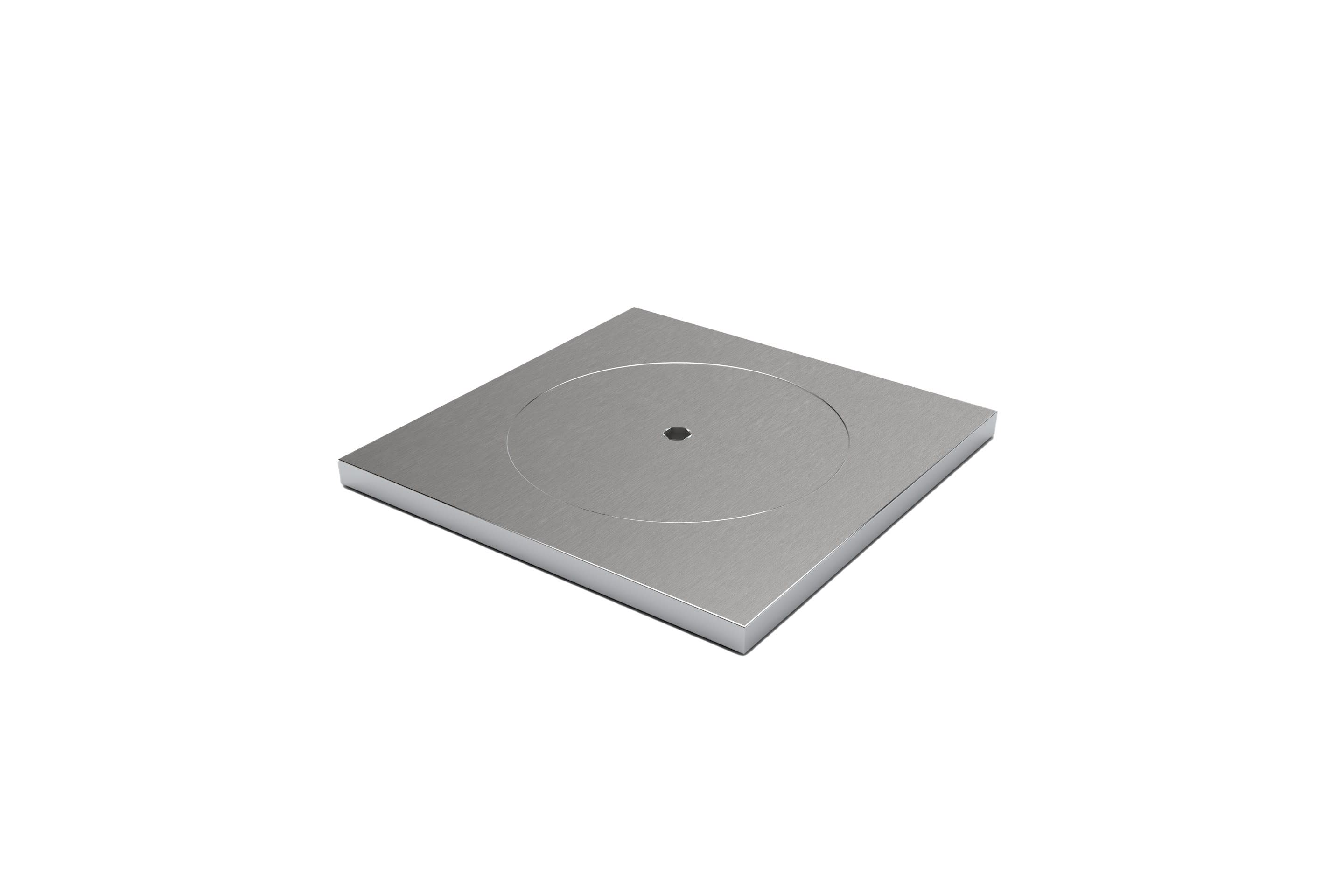 MODELEC - Prise de sol étanche BUBOX CLASSIC Inox 316L Br Couvercl+ouvertu sécu RJ45-6A No