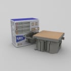 MODELEC - Boitier d'encastrement pour Prise de sol étanche BUBOX CLASSIC 100x100x59mmmm