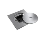 MODELEC - Prise de sol étanche BUBOX CLASSIC IB Couvercle + Ouv std - PC Schuko NOIR