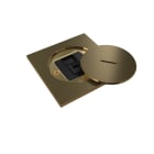 MODELEC - Prise sol étanche BUBOX CLASSIC Inox 316L Bron Couvercle ouvertur std -RJ45-6A N