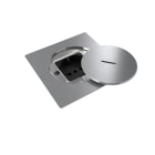 MODELEC - Prise de sol étanche BUBOX LINE IB Couvercle + Ouv std - PC Schuko NOIR