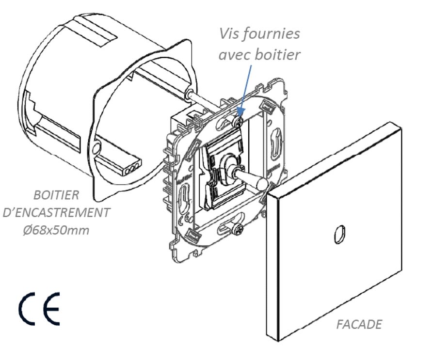 MODELEC - Mécanisme Prise Multistandard 110-220V Pour Collection Desir, Hitera Et Karo