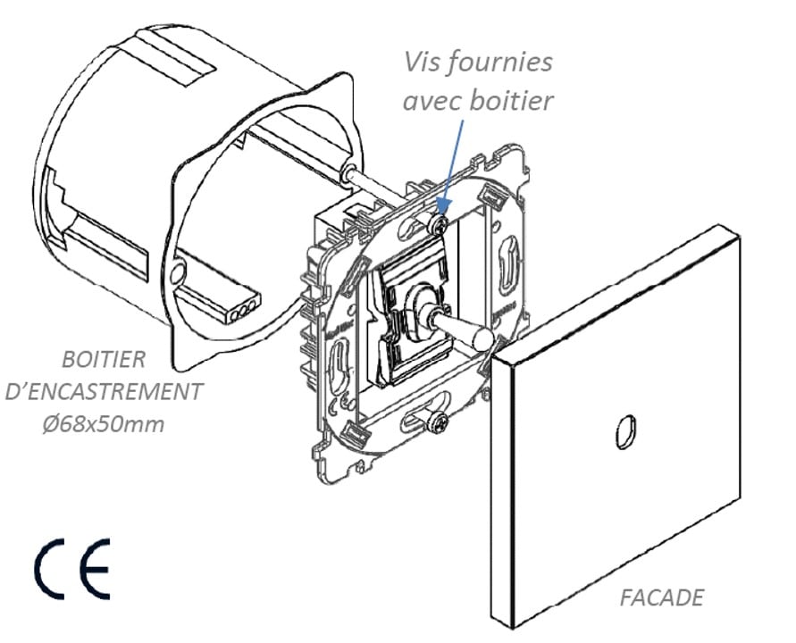 MODELEC - Mécanisme Prise Multistandard 110-220V No Pour Collection Desir, Hitera Et Karo