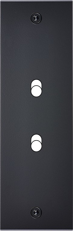 MODELEC - Façade Confidence Laiton Noir Mat Etroite Longue B2 à Vis