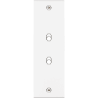 MODELEC - Façade Confidence Laiton Blanc Mat Etroite Longue B2 à Vis