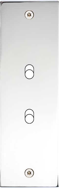 MODELEC - Façade Confidence Laiton Chrome Etroite Longue B2 à Vis