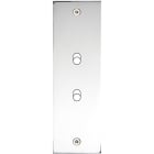 MODELEC - Façade Confidence Laiton Chrome Etroite Longue B2 à Vis