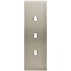 MODELEC - Façade Confidence Laiton Acier Etroite Longue 3 Basculeurs
