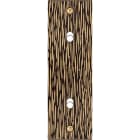 MODELEC - Façade Fascination Laiton Fauve Etroite Longue B2X à Vis