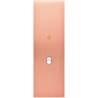 MODELEC - Façade Confidence Laiton Cuivre Satine Etroite Longue B1+Led Magnetique