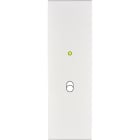 MODELEC - Façade Confidence Laiton Blanc Email Etroite Longue B1+Led Magnetique