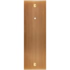 MODELEC - Façade Confidence Laiton Vieux Bronze Etroite Longue B1+Led Eloigne à Vis