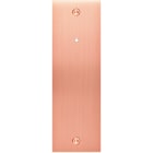 MODELEC - Façade Confidence Laiton Cuivre Satine Etroite Longue B1+Led Eloigne à Vis