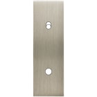MODELEC - Façade Confidence Laiton Acier Etroite Longue 1 Push 1 Basculeur Eloi