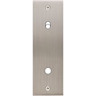 MODELEC - Façade Confidence Laiton Nickel Satine Etroite Longue P1 B1 Eloigne à Vis