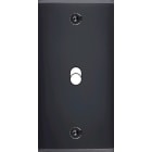 MODELEC - Façade Étroite Confidence Laiton Noir 1 Basculeur à Vis