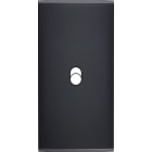 MODELEC - Façade Étroite Confidence Laiton Noir 1 Basculeur