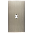 MODELEC - Façade Étroite Confidence Laiton Acier Brossé 1 Basculeur