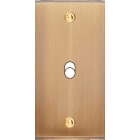 MODELEC - Façade Étroite Confidence Laiton Vieux Bronze 1 Basculeur à Vis
