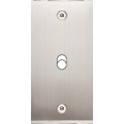 MODELEC - Façade Étroite Confidence Laiton Nickel Satiné 1 Basculeur à Vis