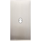 MODELEC - Façade Étroite Confidence Laiton Nickel Satiné 1 Basculeur