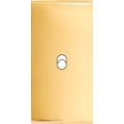 MODELEC - Façade Étroite Confidence Laiton Or Miroir 1 Basculeur