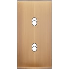 MODELEC - Façade Étroite Confidence Laiton Vieux Bronze 2 Basculeurs
