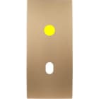 MODELEC - Façade Collection Karo Etroite Dore B1 + Led; Façade à clip.