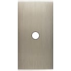 MODELEC - Façade Étroite Confidence Laiton Acier Brossé 1 Bouton Push